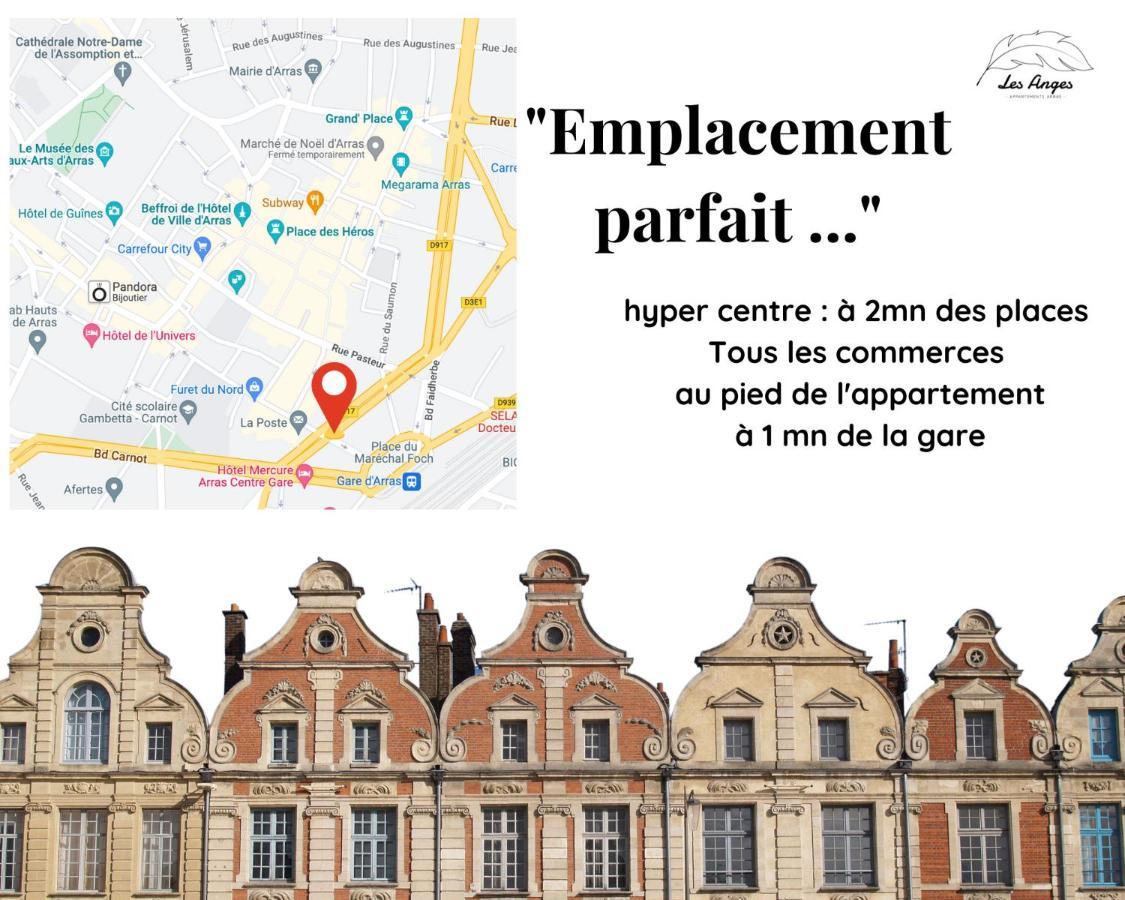 L'Eden - 2 Chambres - Centre Ville - Ascenseur Arras Exteriör bild